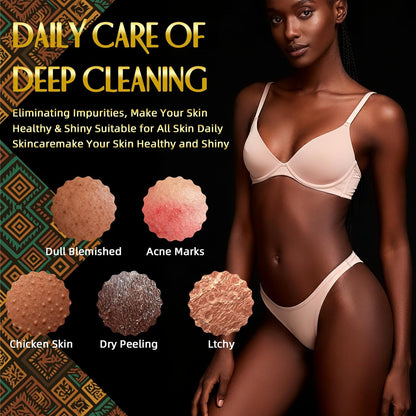 UJFQBH African Bath Sponge African Net Long Exfoliating Great for Daily Use